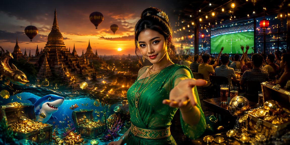 ပုဂံမြို့၌ အွန်လိုင်း ဘောလုံးလောင်းကစားဆော့နေသူများ